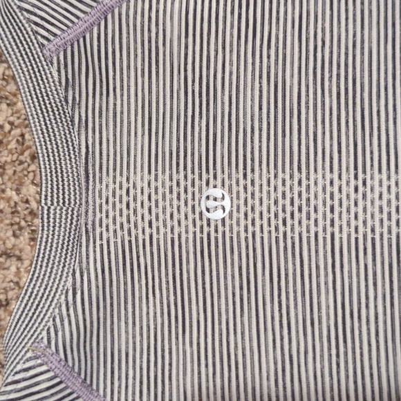 Lululemon Striped Long Sleeve Shirt - Picture 1 of 5